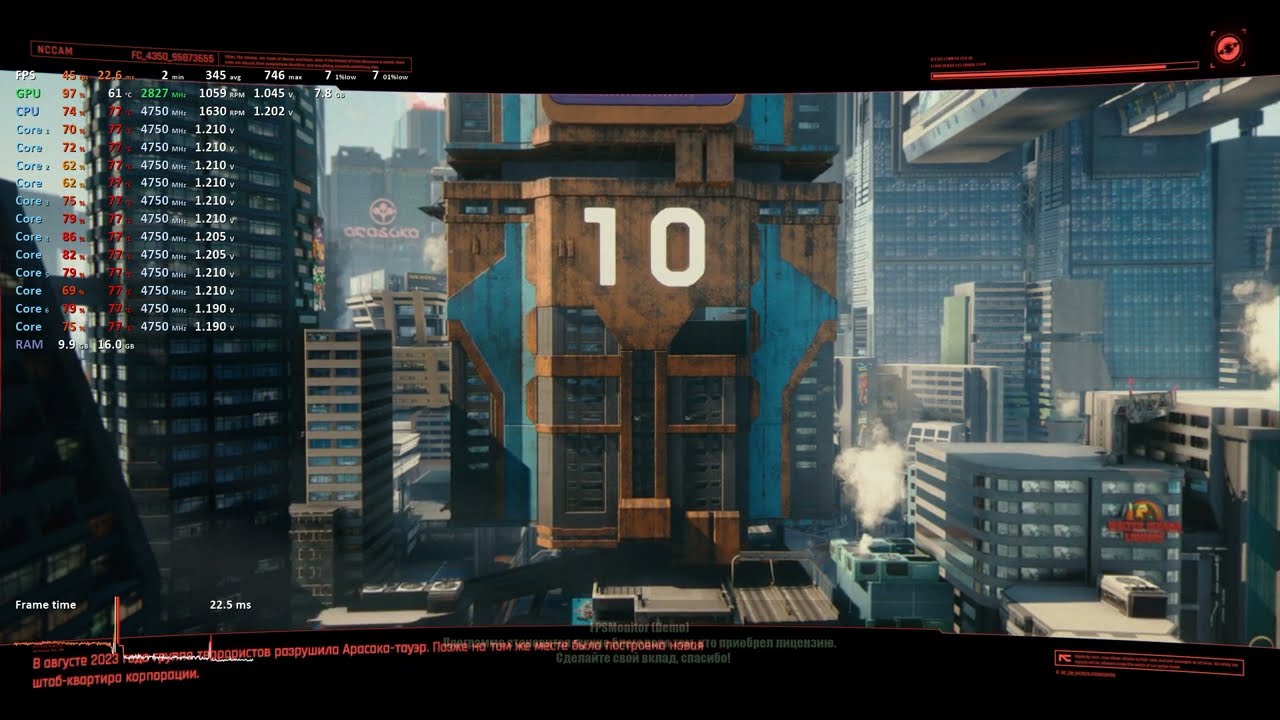 AMD RYZEN 5 7400F / RTX 5060 8 gb Лучший Бюджетный игровой ПК тест в Cyberpunk 2077  #amd #pcbuild