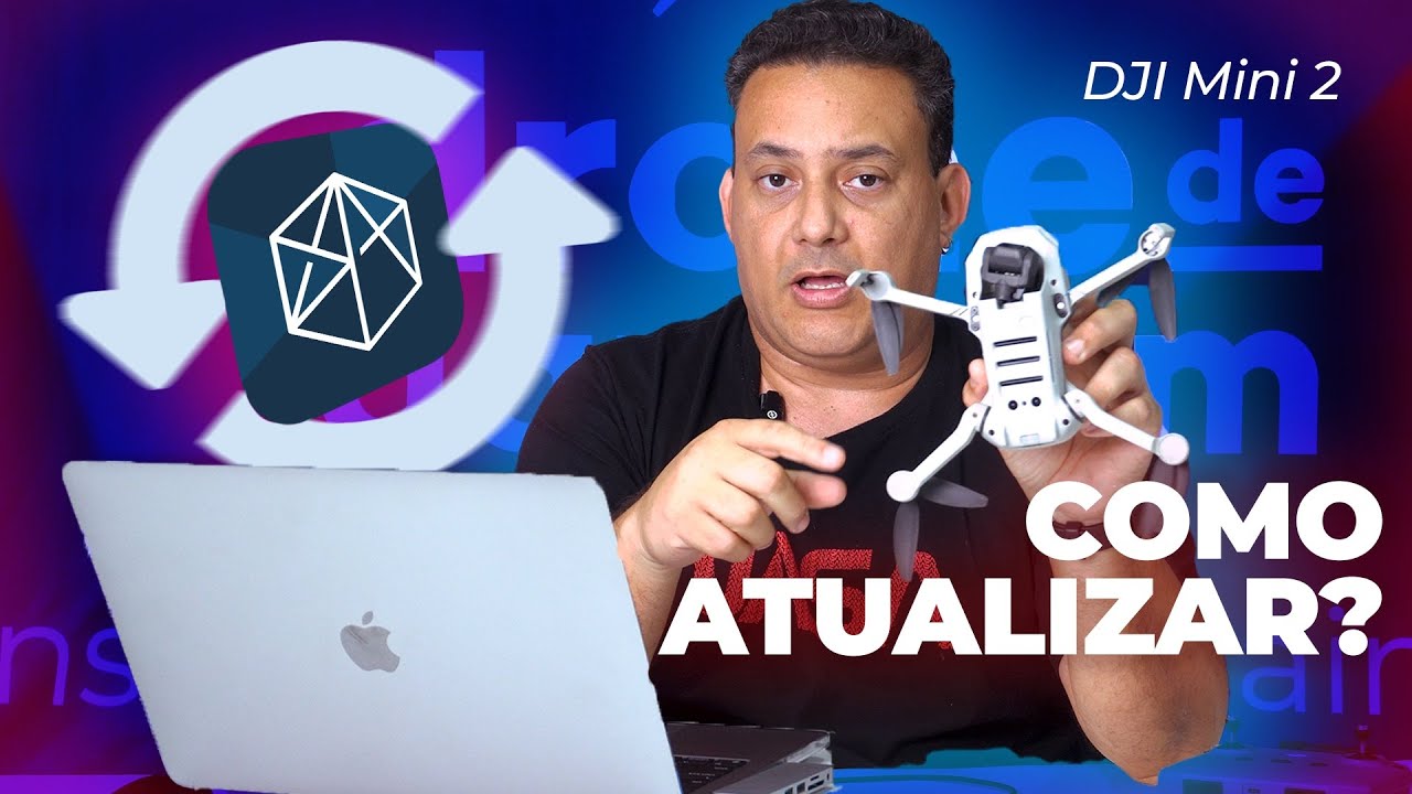 Jeito certo para  atualizar seu Drone Dji - Drone de Garagem