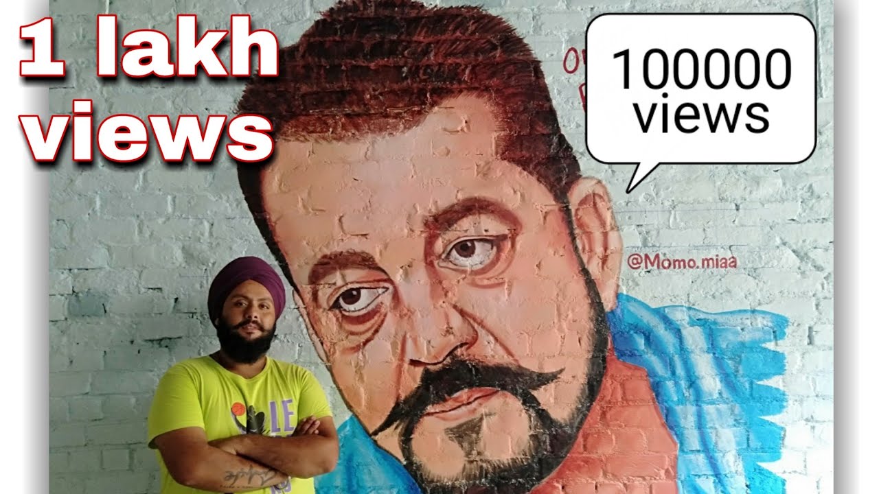 Real Sanju | Sanjay Dutt | New Art | Momomiaa Gurdaspur