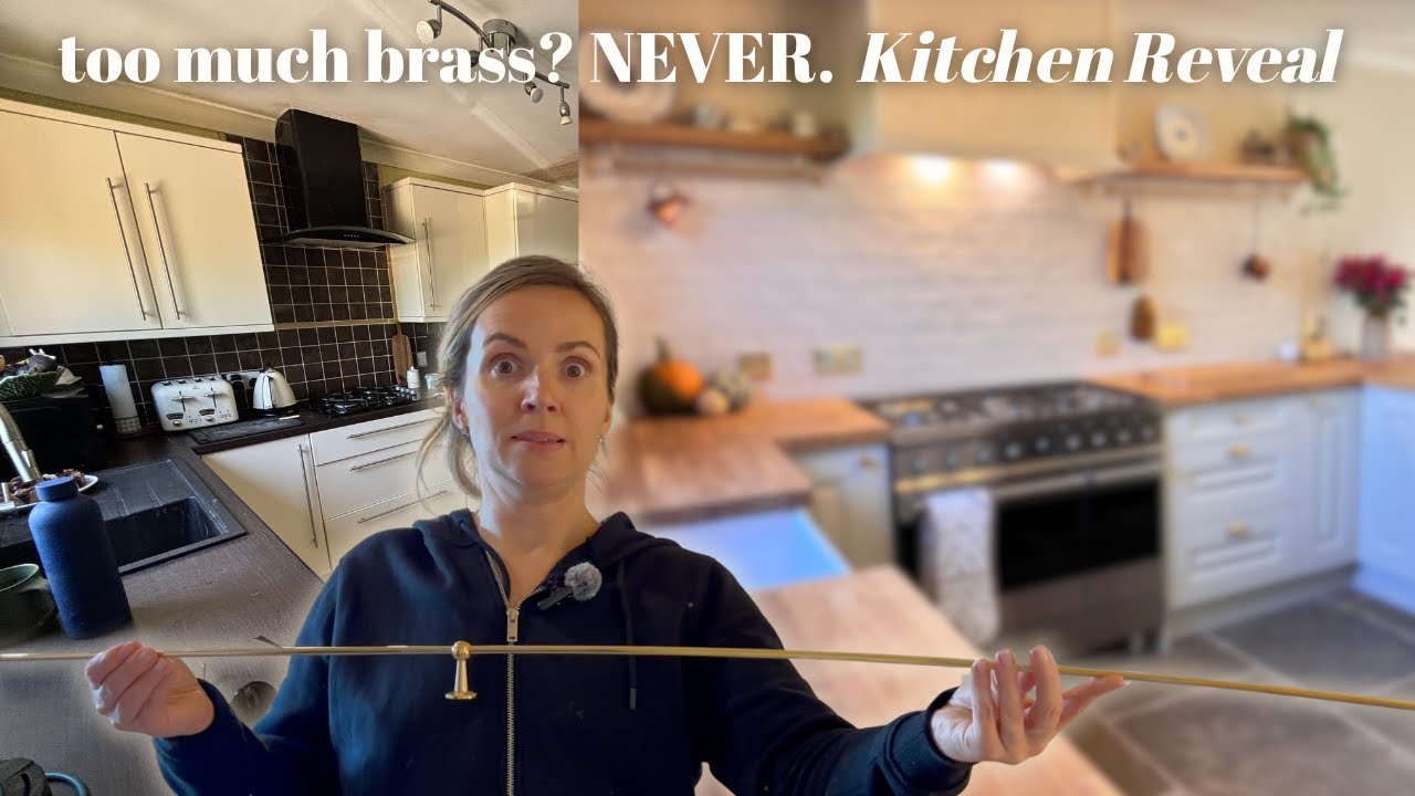 Our NEW Kitchen Reveal | Country Style With Brass Accents