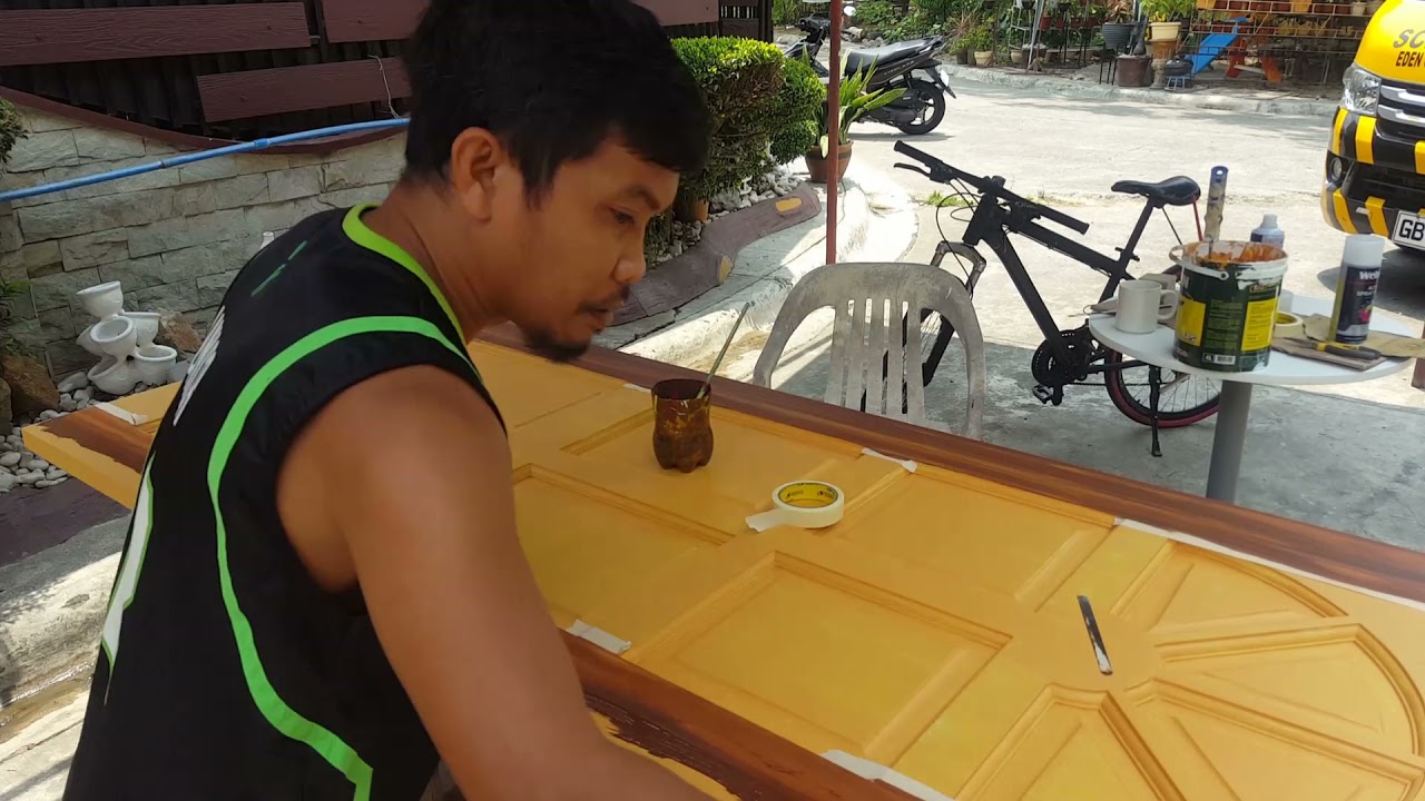 Door Painting / Haspe Technique