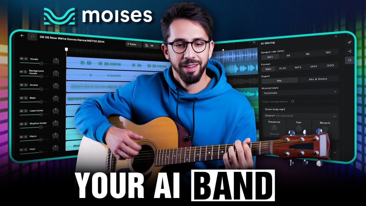 AI DAW Turns a Riff into a FULL Song? | Moises AI Studio Review