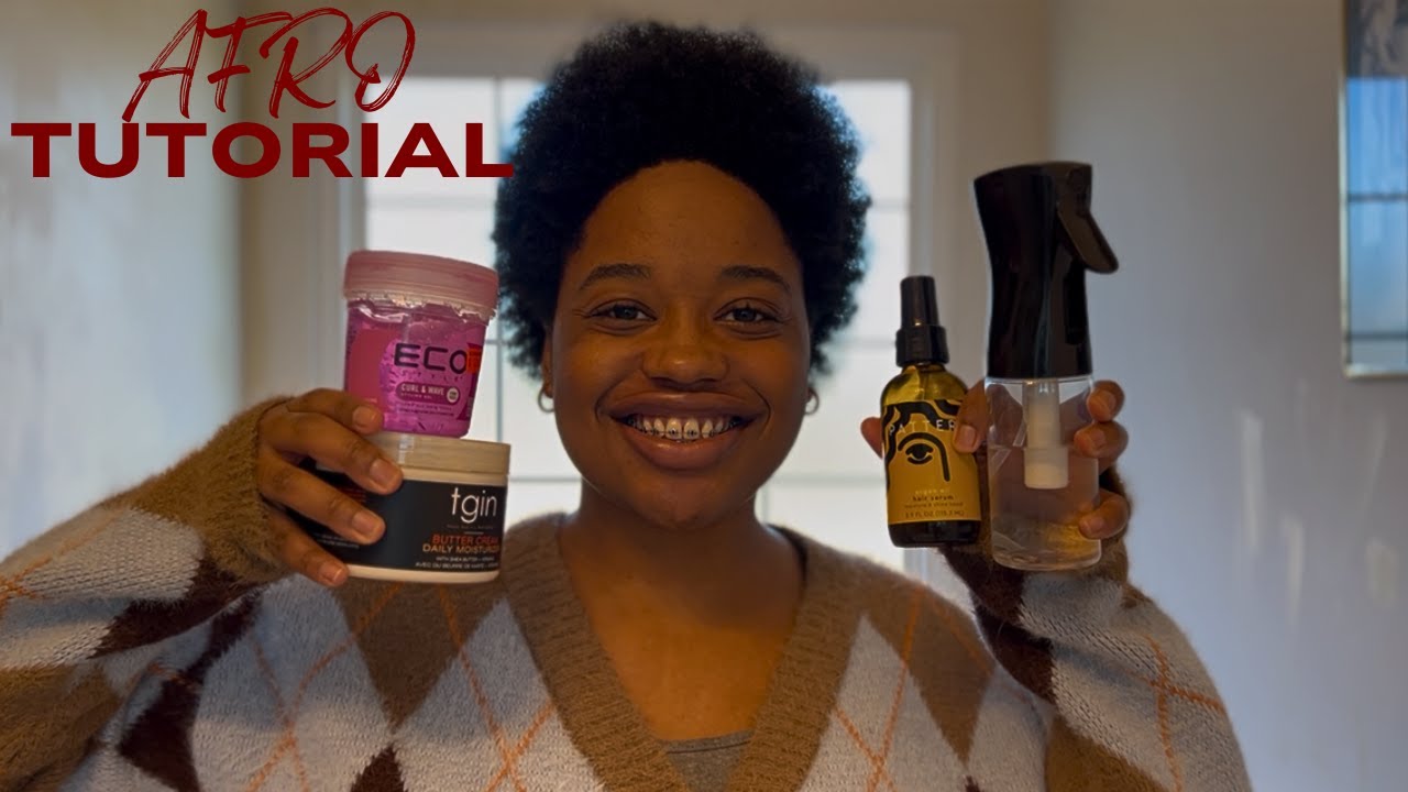 How I Style My Afro | Natural Hair Hairstyles