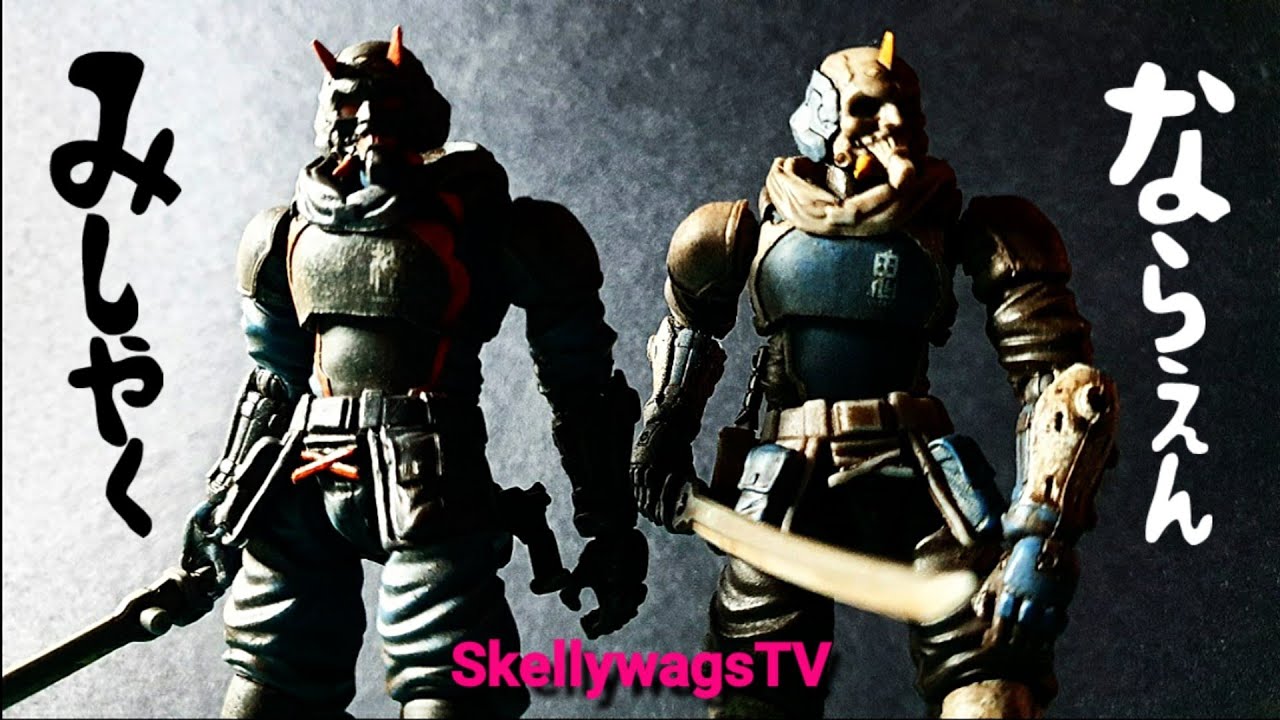 Acid Rain Misshaku & Naraen 1/18 double pack figure review