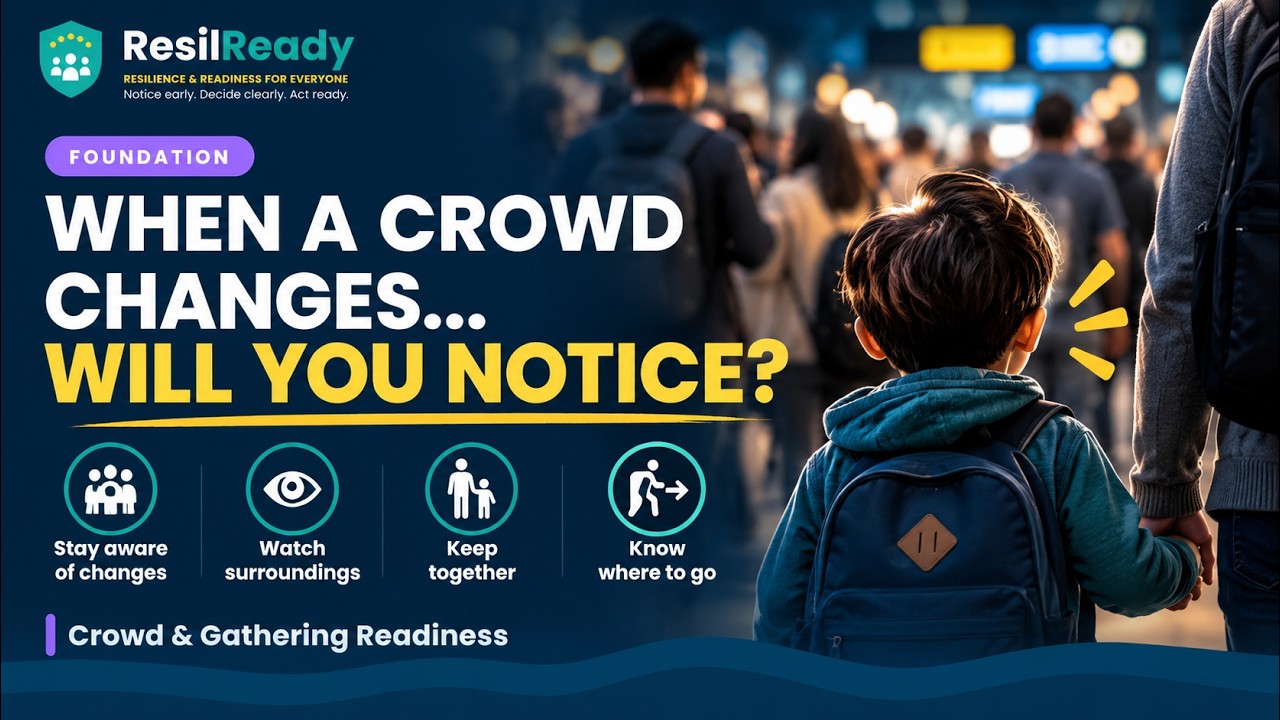 Crowd Safety: How to Spot Danger Early & Stay Safe in a Crowd | Events, Festivals & Public Spaces