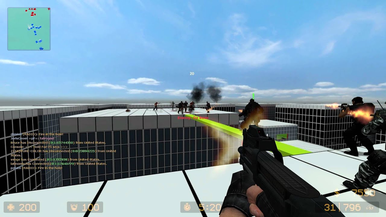 CSS: Zombie Escape - ZE_MIRROR'S_EDGE_PF_A [Level = Normal] (1080p)