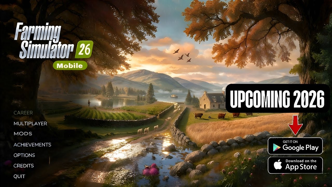 New Game FS26 Mobile Android release on 2026 Giant software