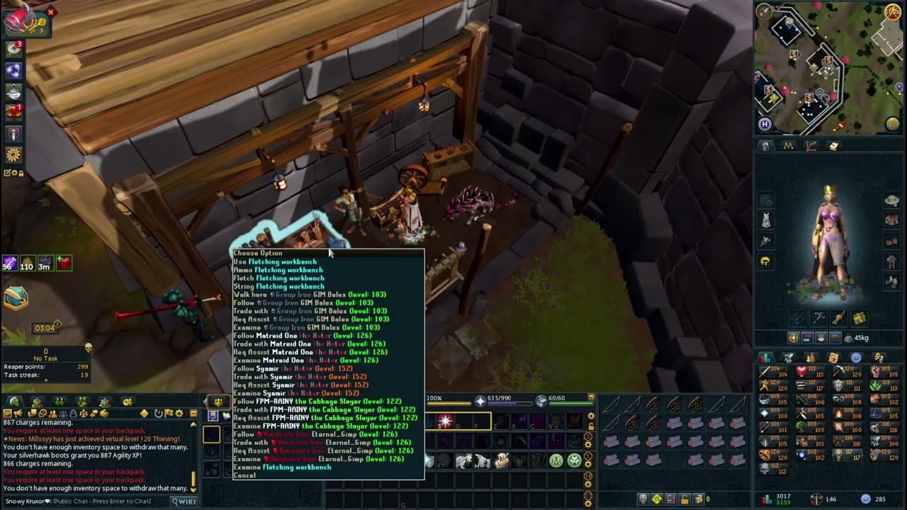 Fletching Eternal Magic Bow's is Annoying