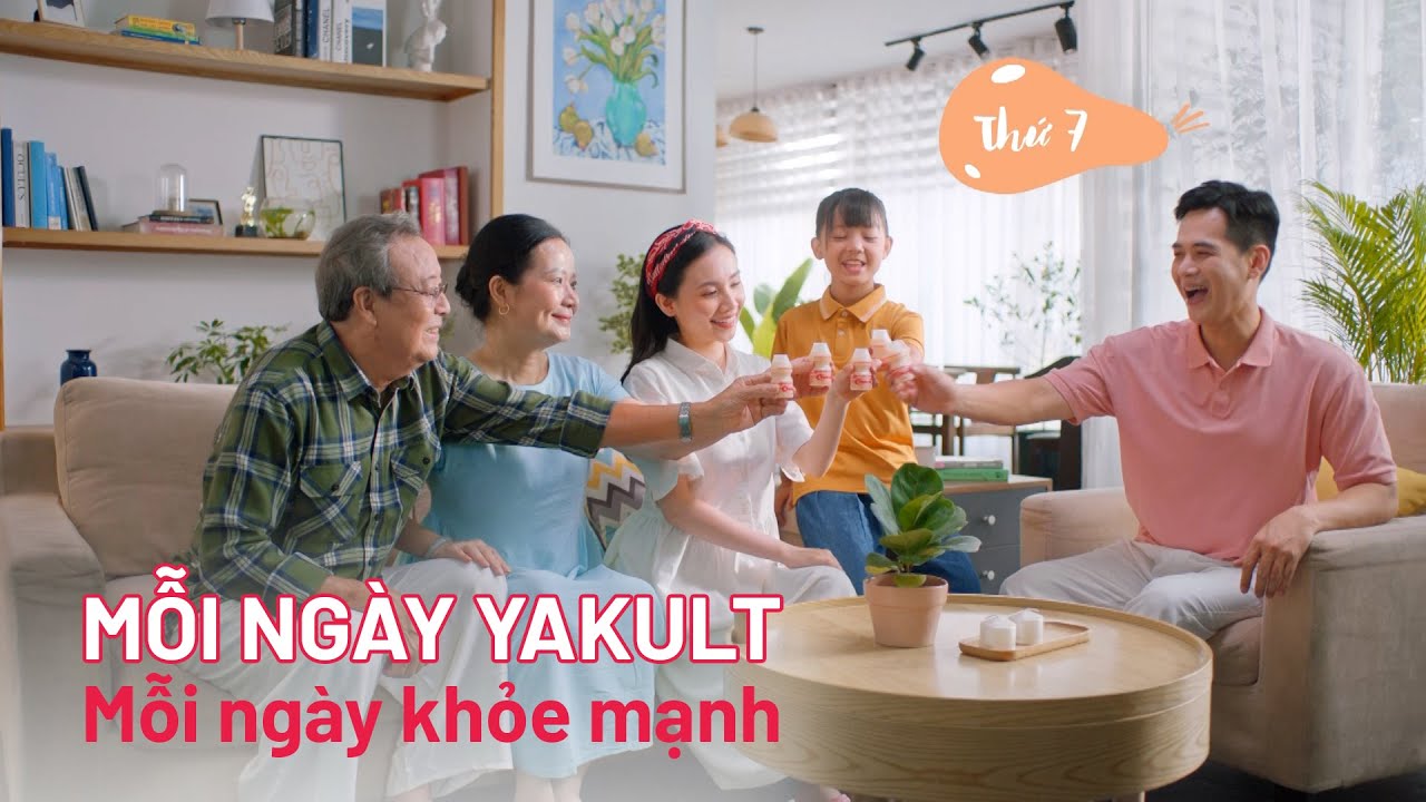 Mỗi ngày Yakult – Mỗi ngày khỏe mạnh | TVC Yakult