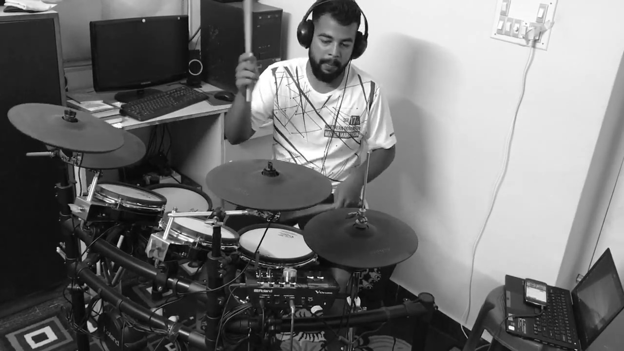 Velai illa pattathari drum cover - VIP title song (pls watch the video in HD)