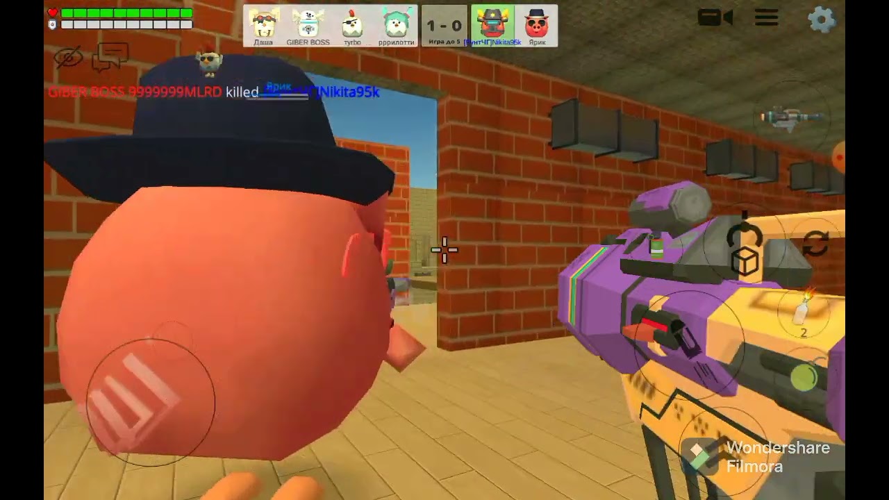 21 часть игра дуэль Chicken Gun