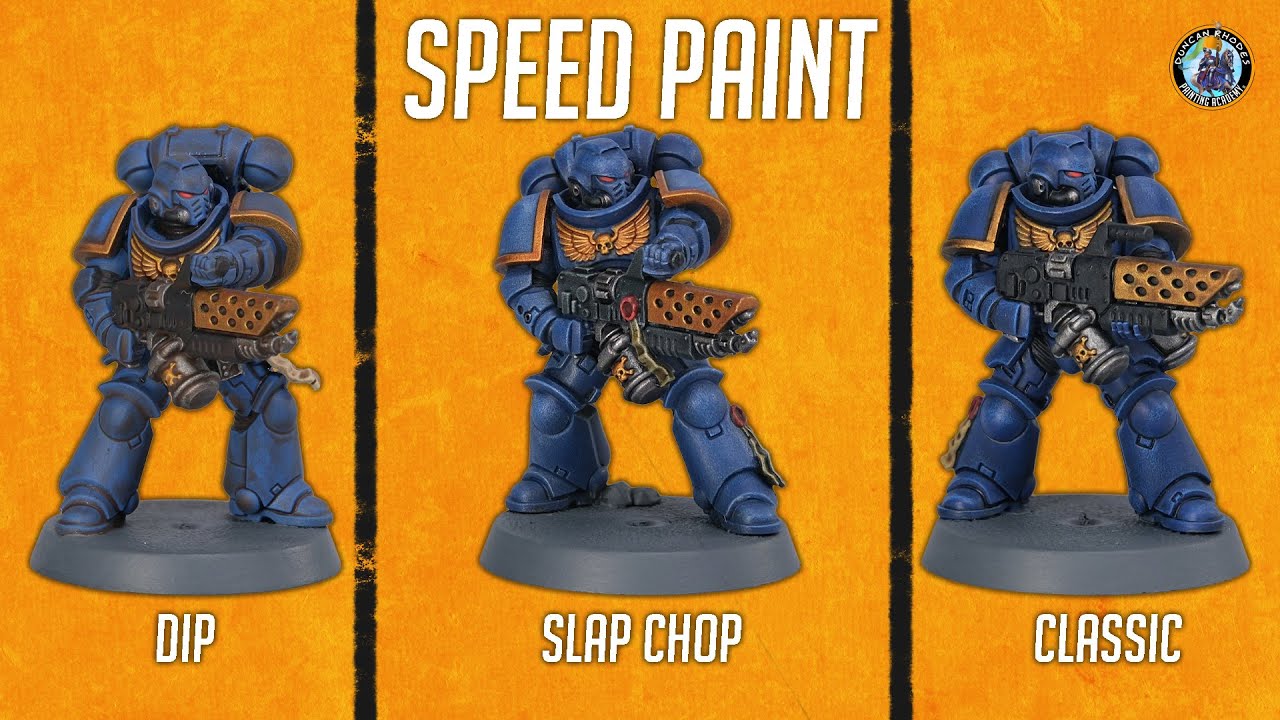 3 Ways to Speed Paint your Ultramarines for Warhammer 40,000 | Duncan Rhodes