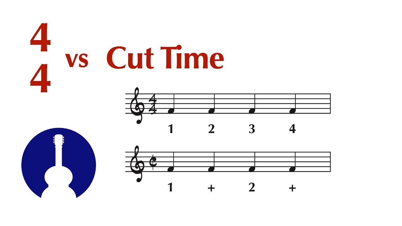 4/4 Time vs Cut Time