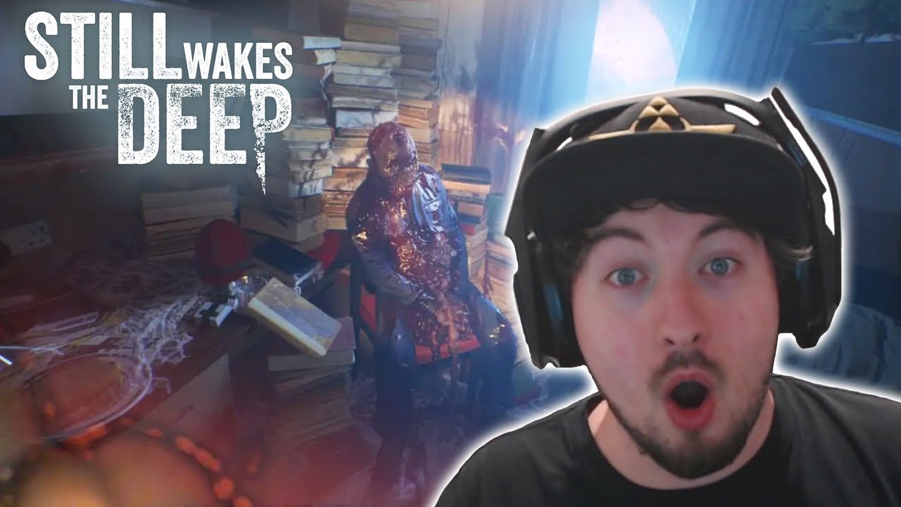 Surviving Scary Monsters In This Horror Game! (STILL WAKES THE DEEP)