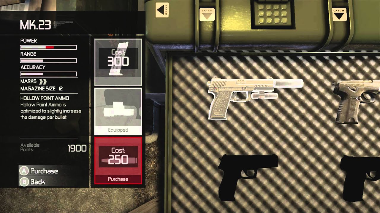 Splinter Cell Conviction - Weapon upgraded - achievement