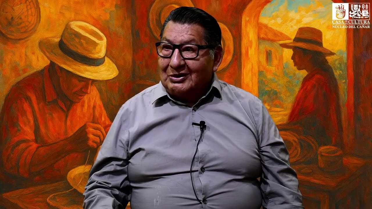 Luis Shinin, artesano hormador de sombreros.