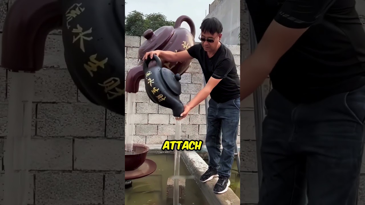 China's Fake Waterfall Trick 😳