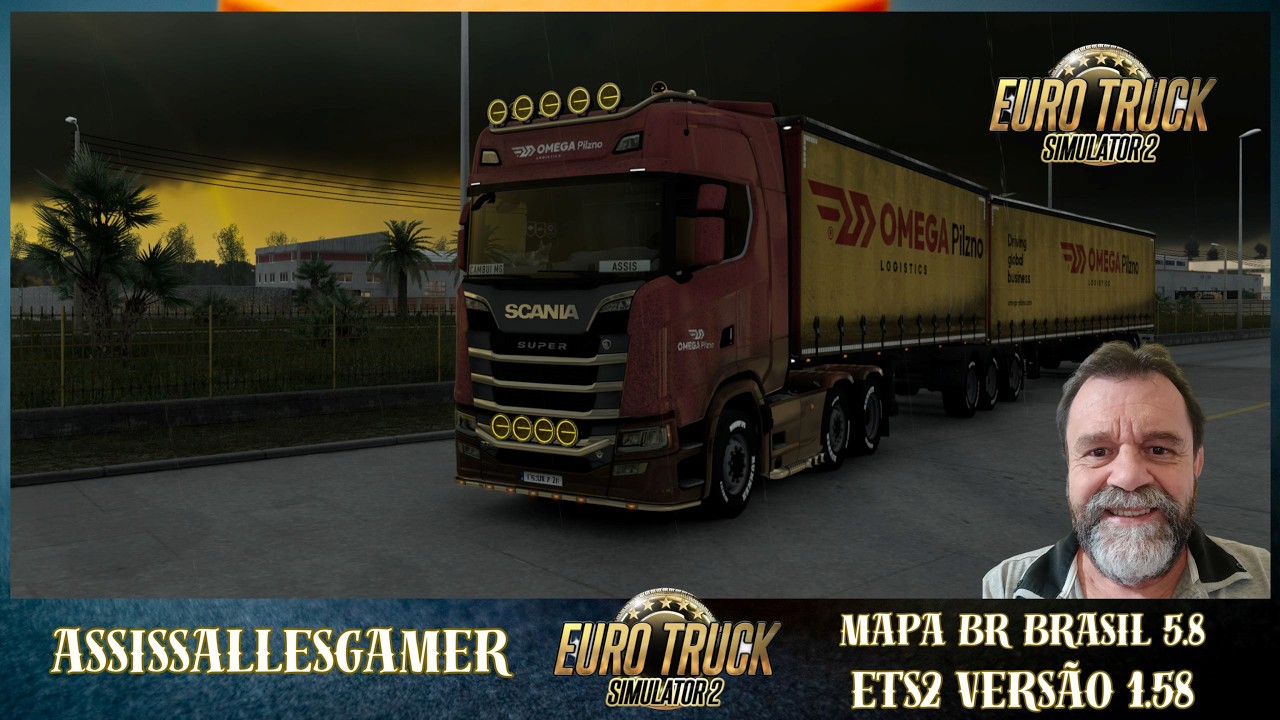 COMBOIO MAPA BR BRASIL 5.8 * ETS2 1.58 OFICIAL *💬COMENTA AÍ DE ONDE VC ESTÁ ASSISTINDO!