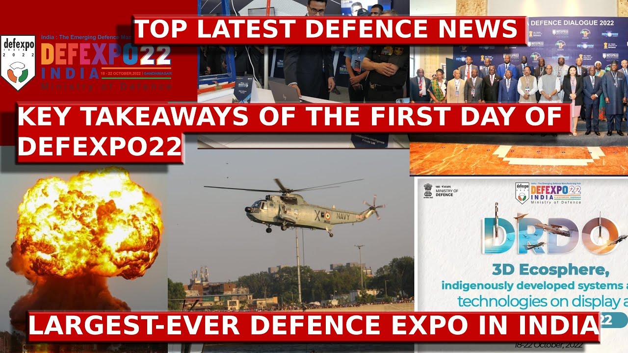 KEY TAKEAWAYS OF FIRST DAY OF DEFENCE EXPO 2022|LARGEST DEFEXPO EVER| #india #gujarat #gandhinagar