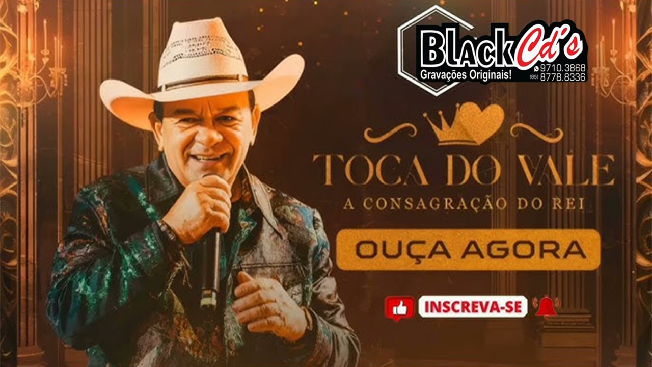 Toca do Vale - A Consagração do Rei BLACK CDS WATTS 085 997103868