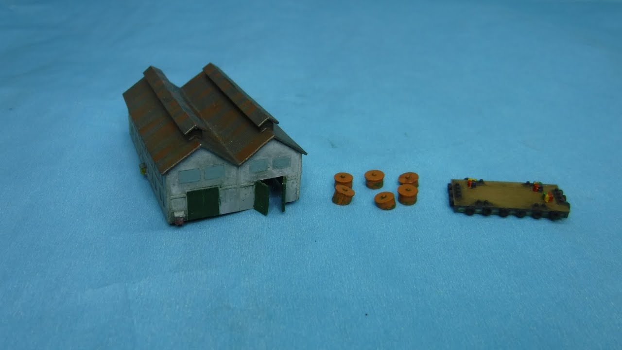 Interactive 1-700 Scale Sea Port  Diorama Part 3