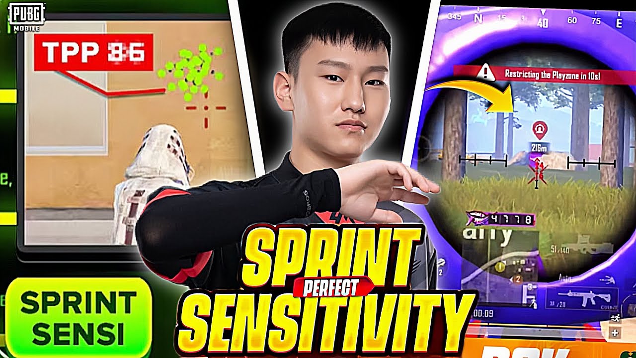APG-DOKK😱 PUBG Update 4.3 Best Sprint Sensitivity🚨Best New Sensitivity Settings🎯PUBG MOBILE/ BGMI