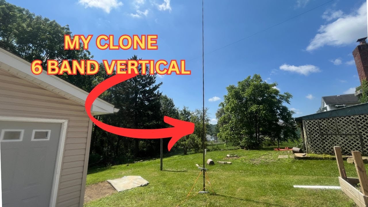 DIY DX Commander Style Vertical | My Own Design