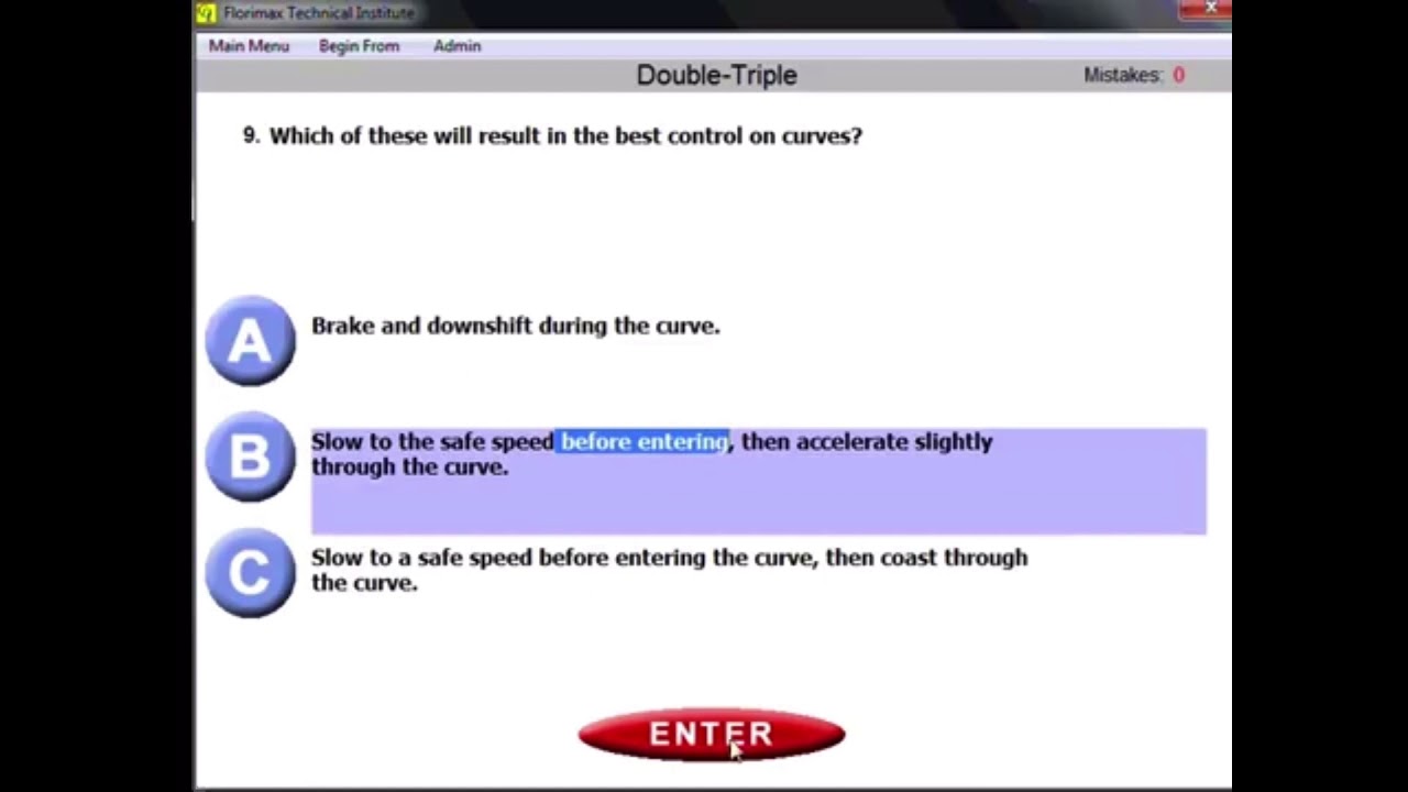 CDL Doubles Triples Practice Test