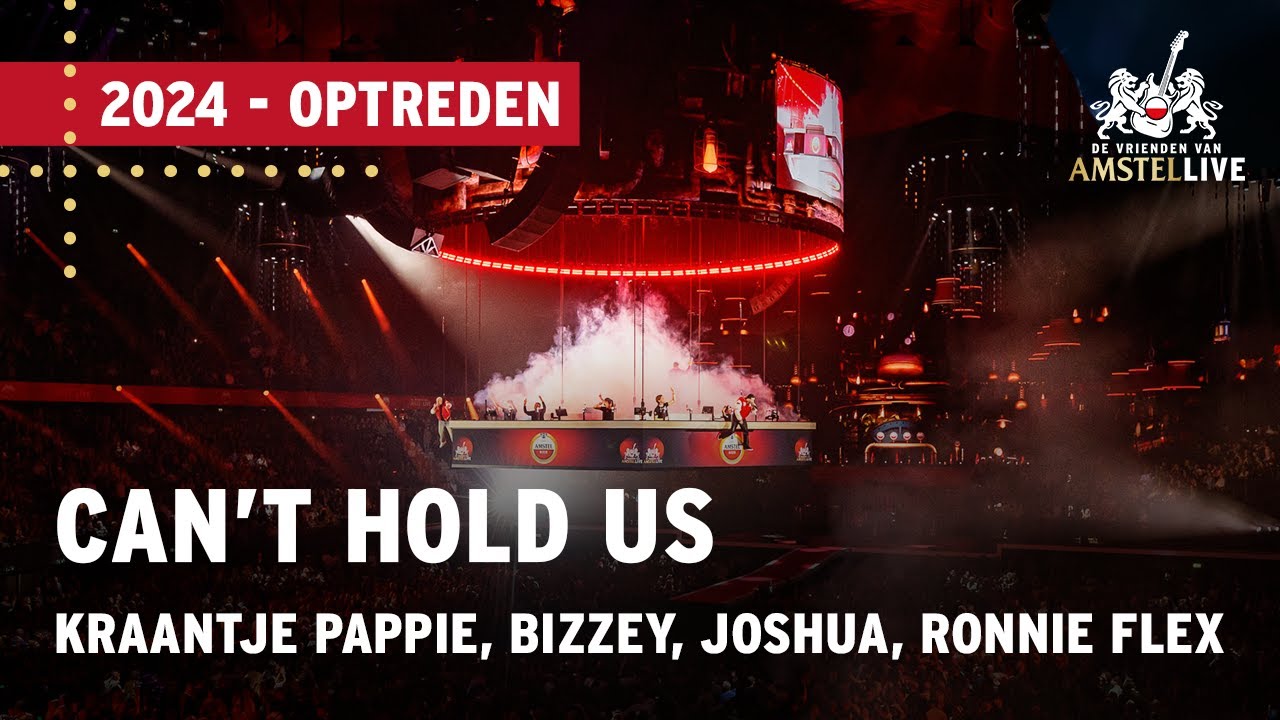 Kraantje Pappie, Bizzey, Joshua Nolet, Ronnie Flex | Can&rsquo;t Hold Us | VVAL 2024