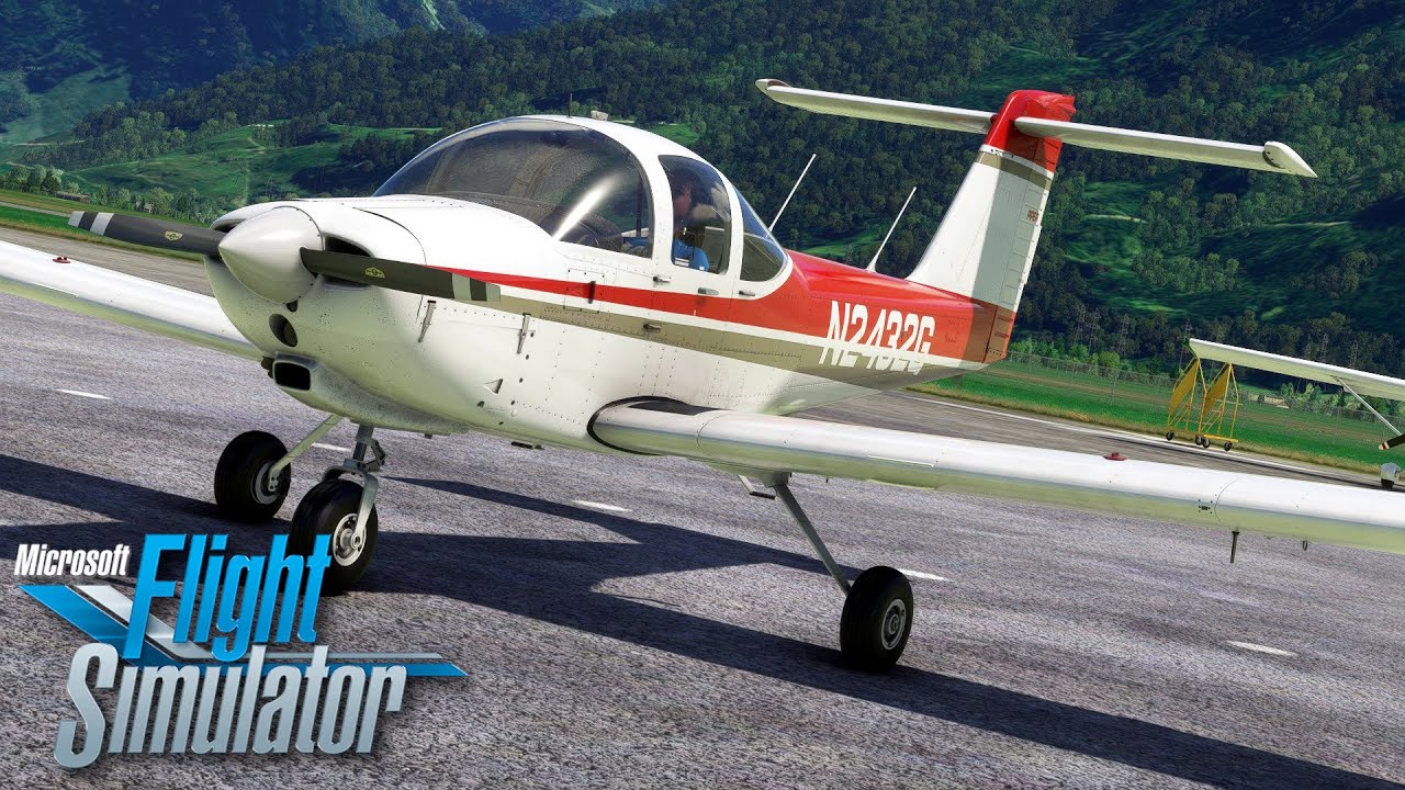 Just Flight Piper PA-38 Tomahawk — первый взгляд на обзор! — MSFS.