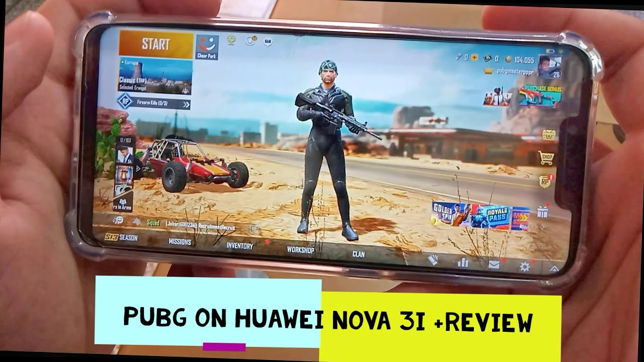 Playing PUBG on HUAWEI NOVA 3i |2020|