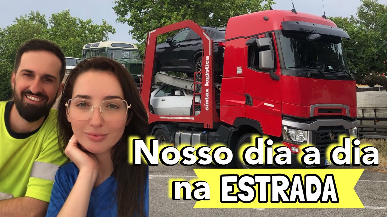 COMO É A ROTINA DO CAMINHONEIRO EM PORTUGAL - vários perrengues!!