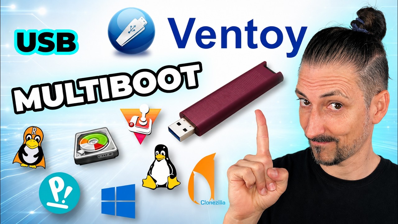 El USB DEFINITIVO: 1 Pendrive para TODO (Windows, Linux, Rescate, Servidores)