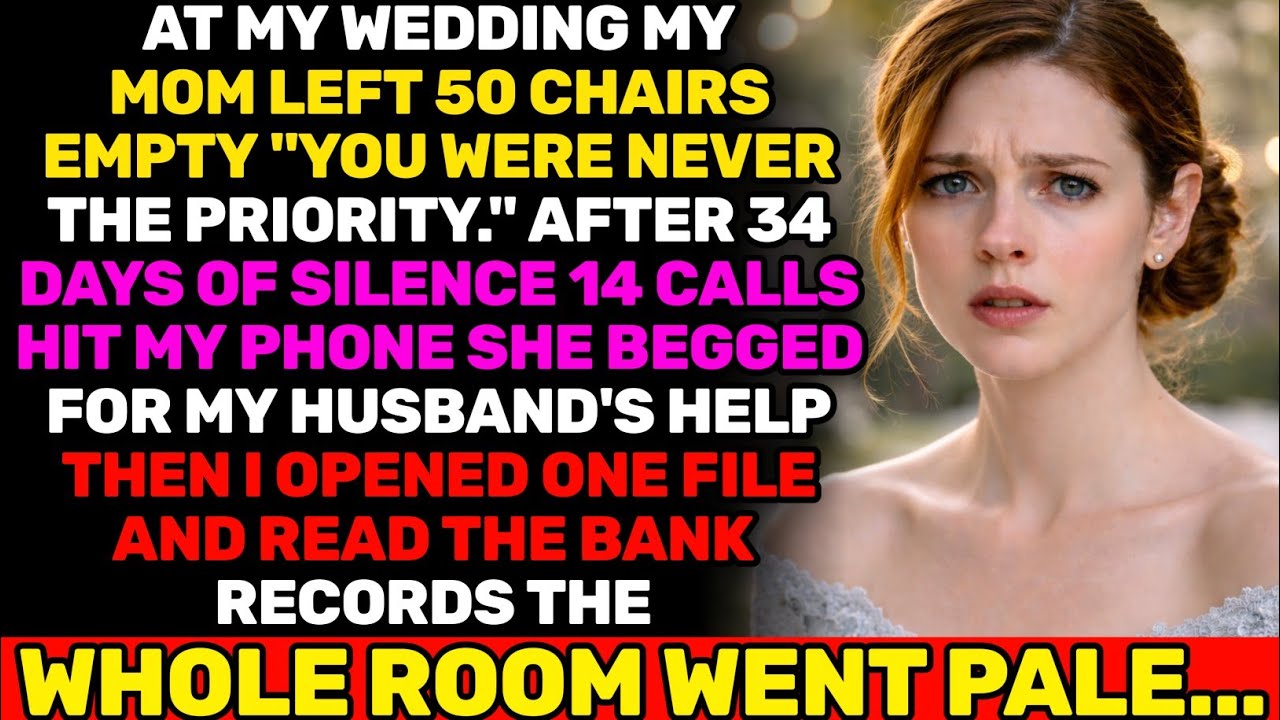 My Mom Left 50 WEDDING CHAIRS EMPTY Then Called 34 Days Later Begging For Help