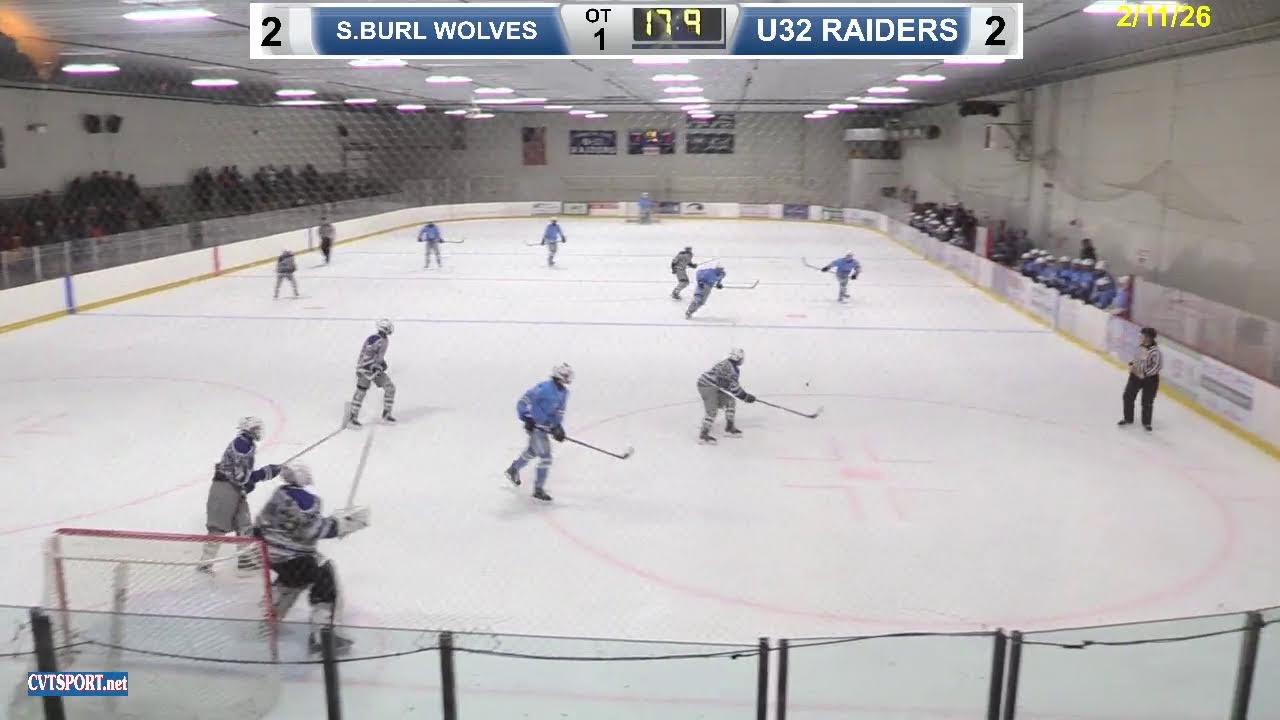 2/11/26-S.Burlington @ U32 Boys Hockey