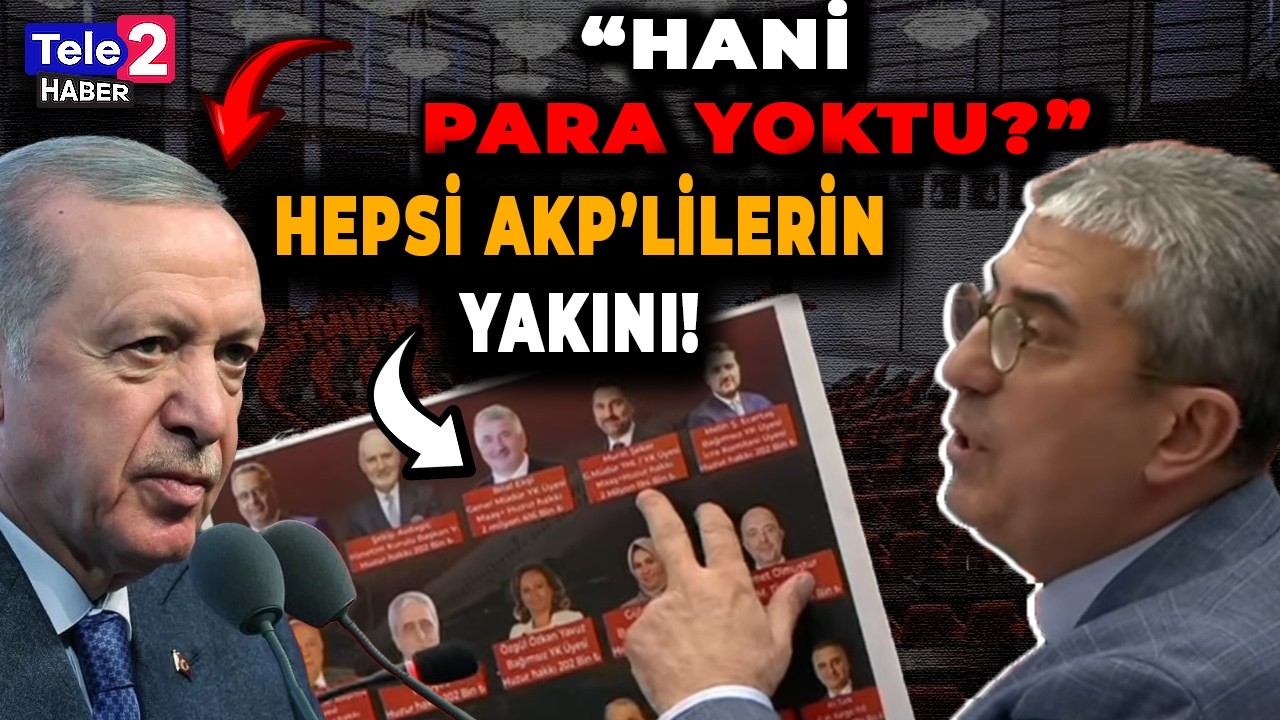 Erdoğan'ın kardeşinin damadının maaşına bakın! Gökhan Günaydın Meclis'te yerin dibine soktu!