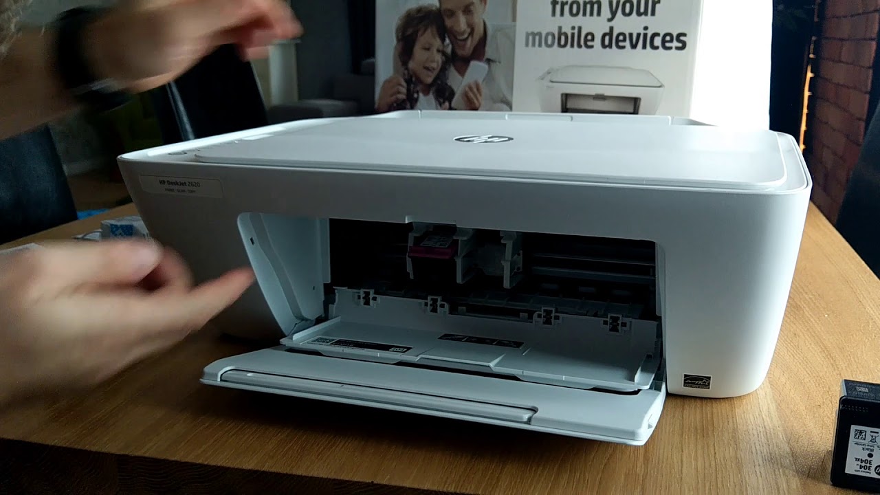 Как настроить и установить чернильные картриджи в принтере HP DeskJet 2620 — руководство по перво...