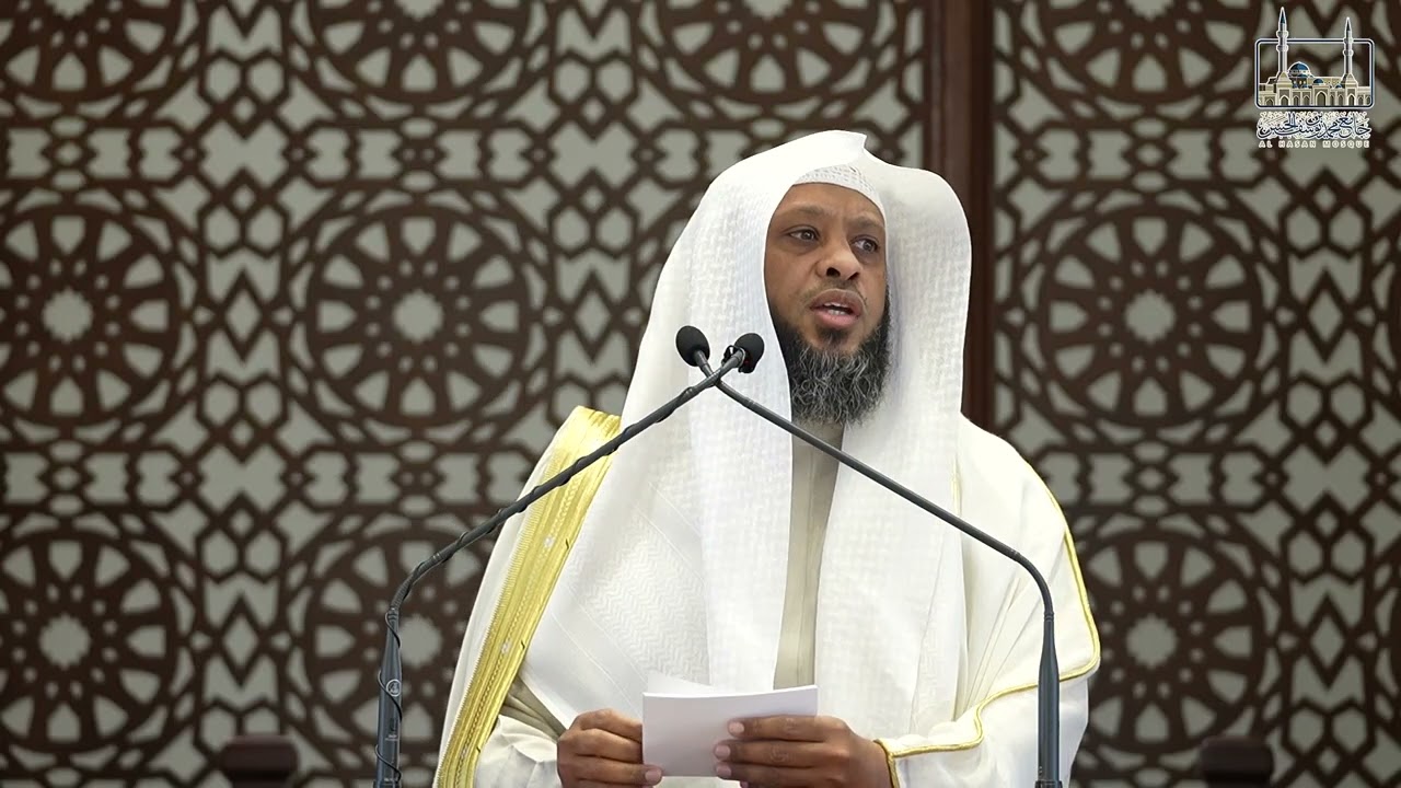 خطبتي و صلاة الجمعة فضيلة الشيخ توفيق بن سعيد الصايغ 3 رمضان 1447هــ   20 فبراير 2026 م