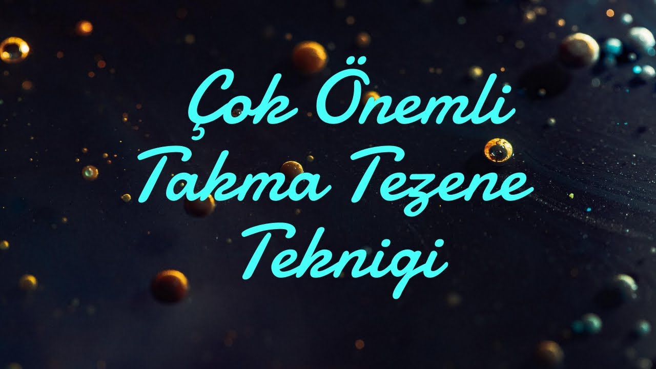 0003E Takma Tekniği ( Çok Önemli !!! )