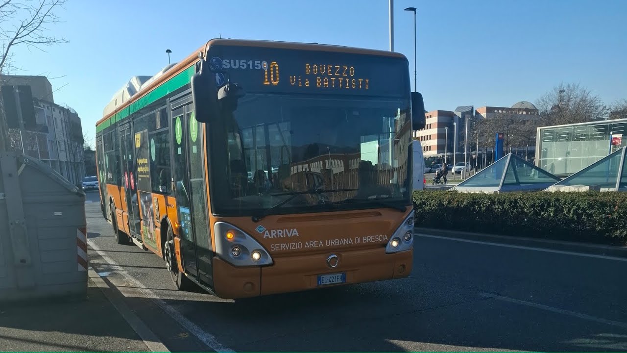 Irisbus Citelis 12 cng arriva matricola SU5150