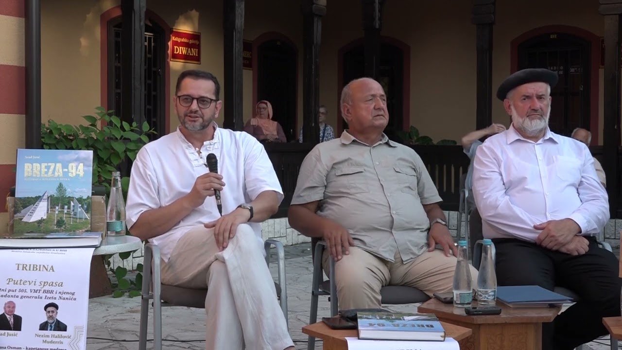 MIZ Gračanica: Putevi spasa - Sead Jusić i Nezim Halilović Muderis, javna tribina