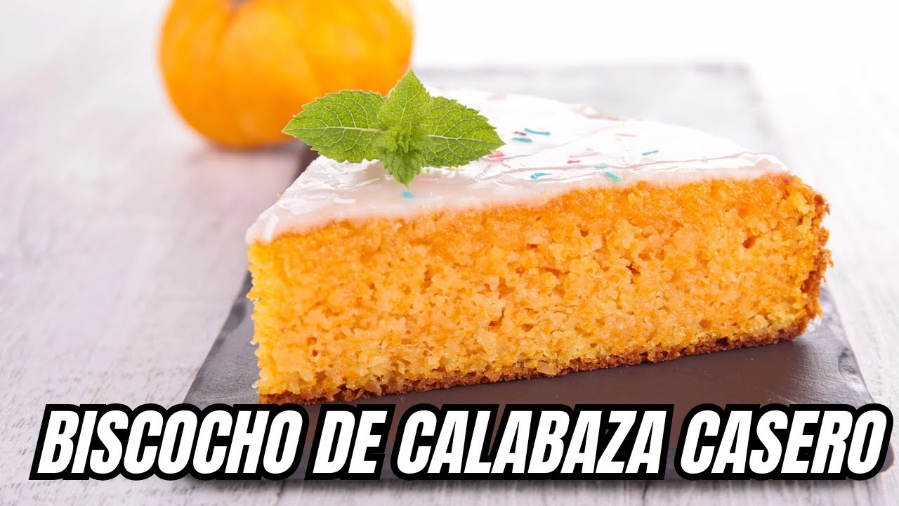 Bizcocho de Calabaza Casero