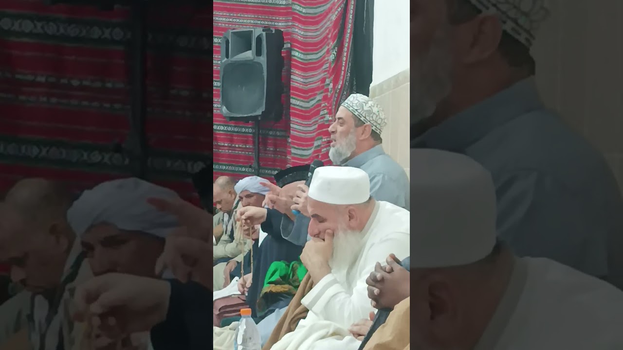 كلمة للشيخ الحلاق الذي زار مدينة متليلي الشعانبة في العرس الجماعي بزاوية الشيخ الحاج أحمد بن بحوص 