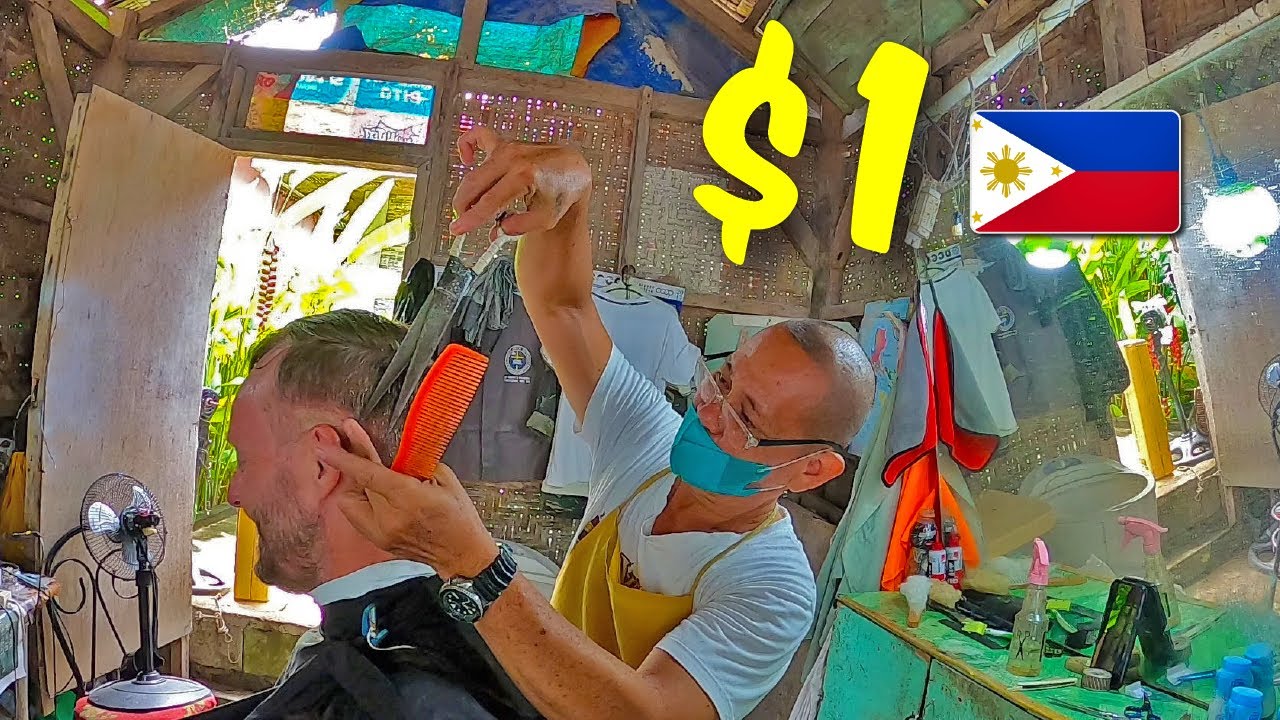 Shockingly Low Priced HAIRCUTS in SIQUIJOR, Philippines🇵🇭