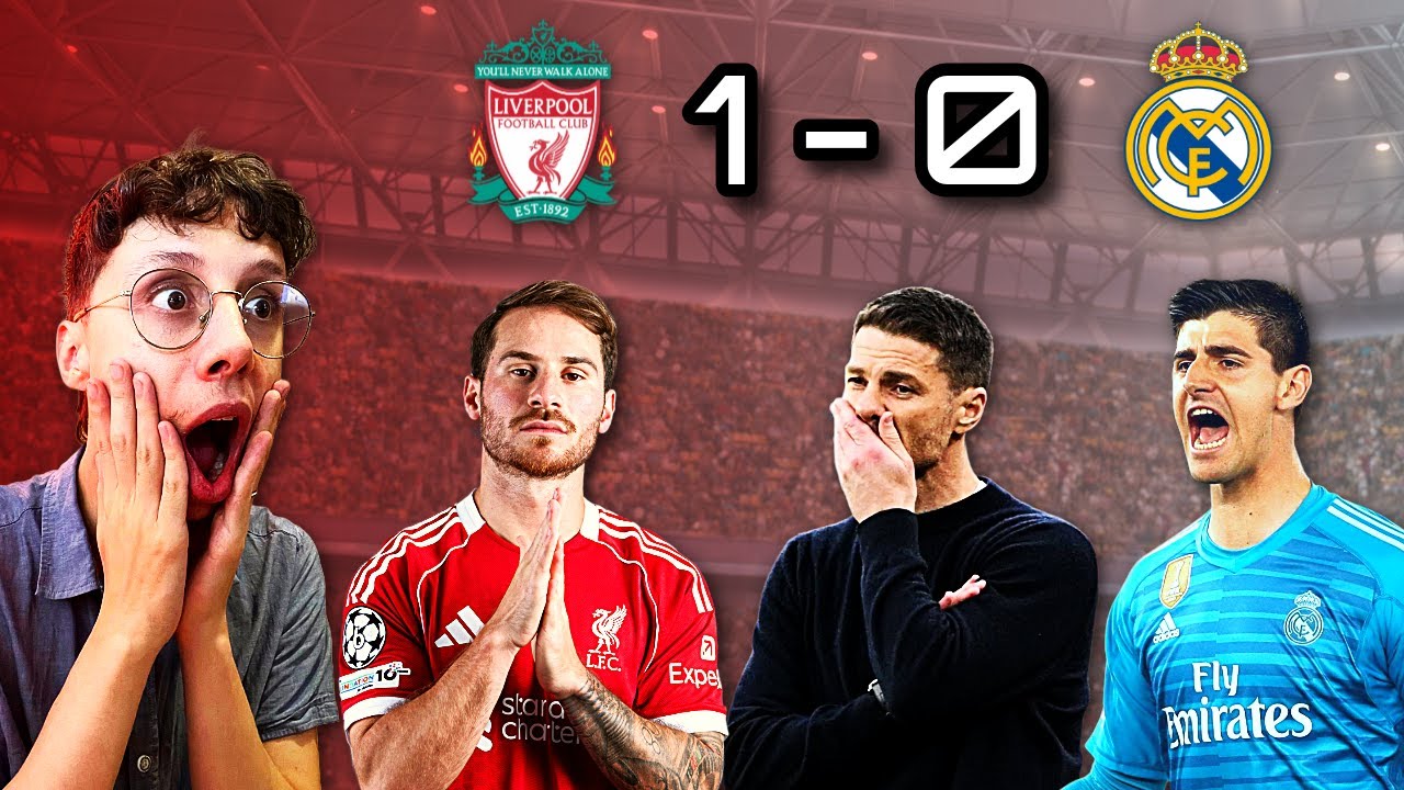 REAL MADRID DOMINADO EM ANFIELD | LIVERPOOL 1 - 0 REAL MADRID