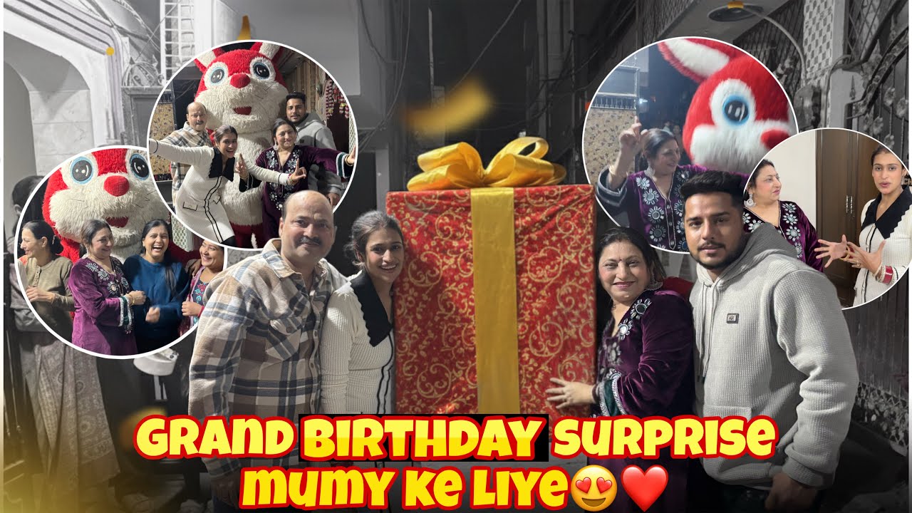 Special birthday surprise dia pehli bar mumy ko ❤️