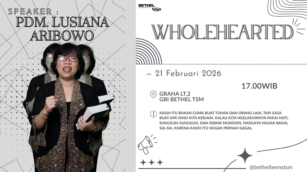 Bethel Teens Service | Sabtu, 21 Februari 2026