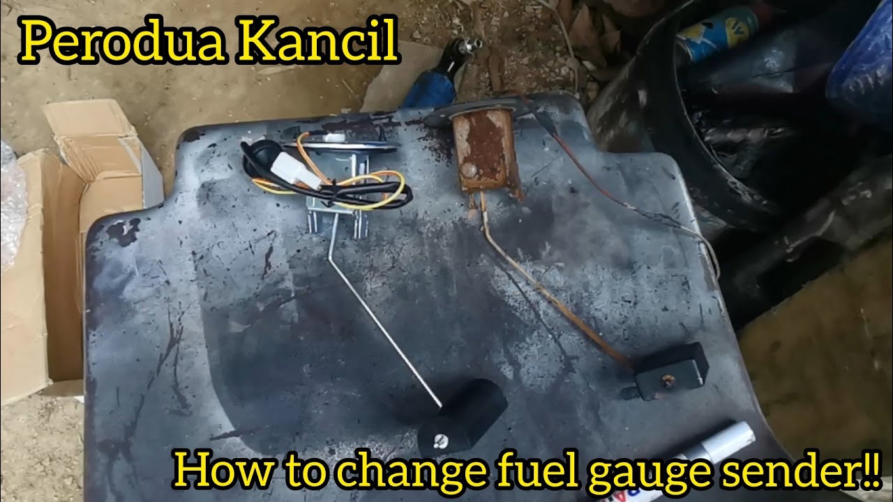 How To Change Fuel Gauge Sender l Perodua Kancil