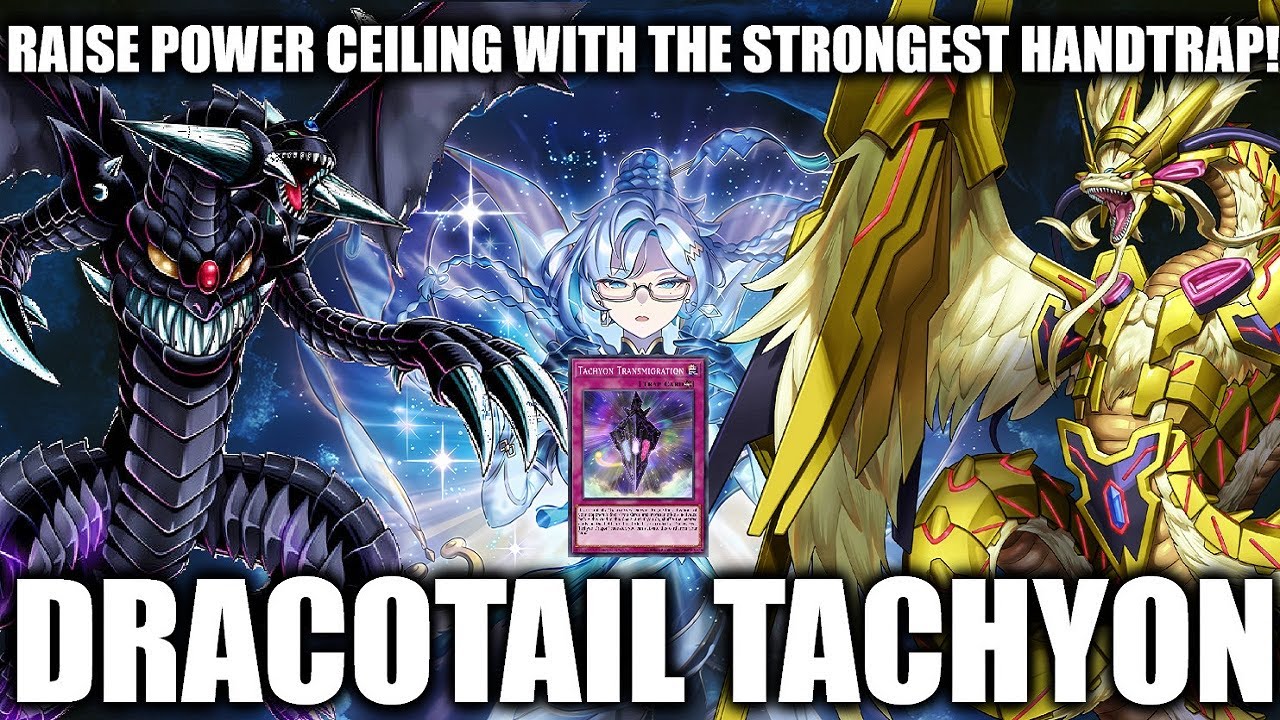 (Yugioh OMEGA) - DRACO WITH SPELL SPEED 3 HANDTRAP?! - Dracotail Tachyon (TCG September 2025)