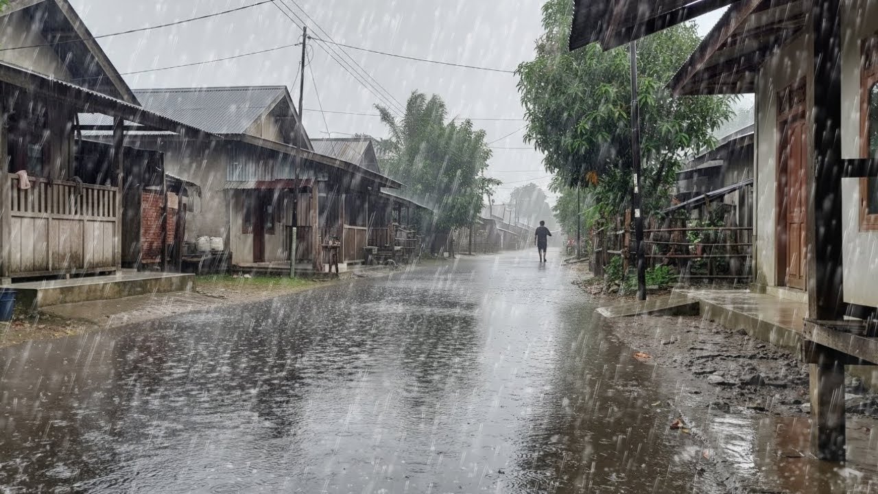 This Thunderstorm Feels Like the End of the World 🌩️ Deep Sleep Ambience